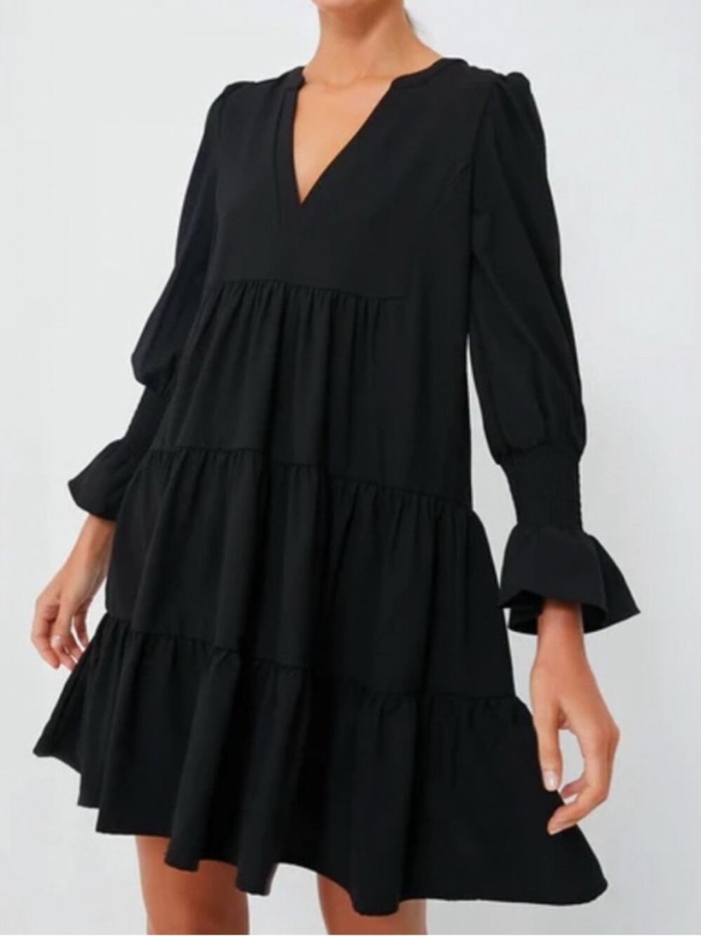 Pomander Place Tuckernuck Kenzo Dress Black Small EUC